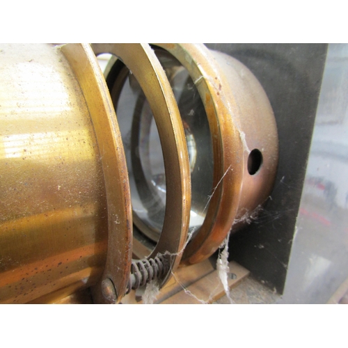 6131 - A 19th Century magic lantern marked Whiteley London and slides