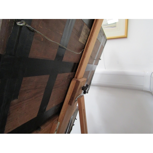 6135 - Two Grand Tour framed displays of the Parthenon frieze, South and East, North and West, painted plas... 