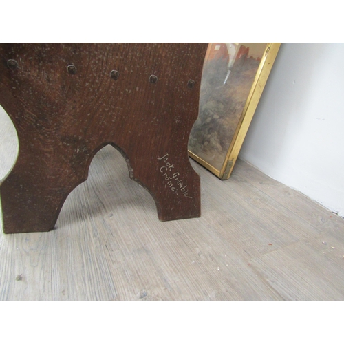 6141 - A pair of Jack Grimble oak 