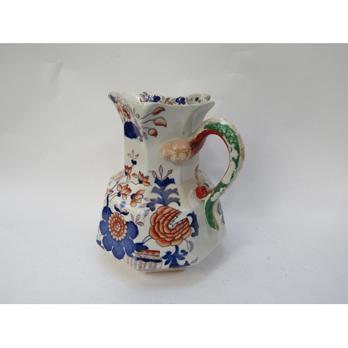 6192 - A large late 19th Century Masons jug, 25cm tall     (E) £20-30