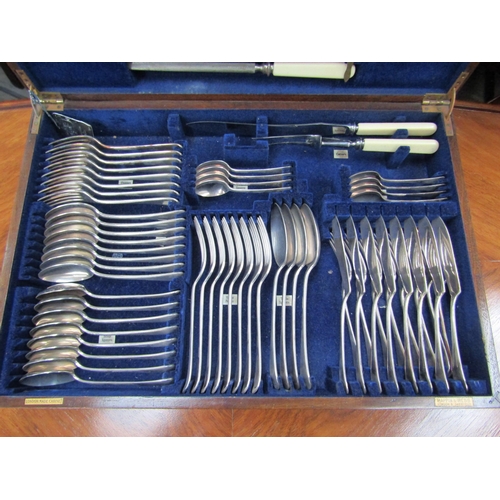 6216 - A Mappin and Webb plated canteen of cutlery, 8 settings