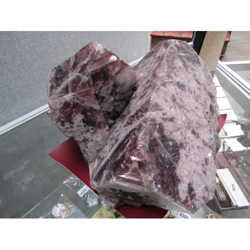 6229 - A large amethyst specimen crystal, 30cm x 30cm   (R) £200