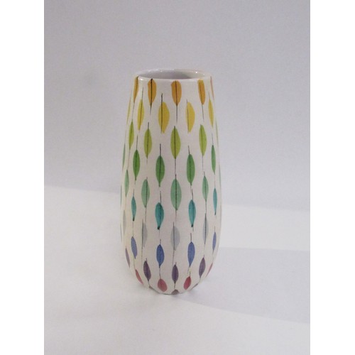 9023 - A Bitossi Aldo Londi designed 'Puime Multi-colore' vase of tapering form, only produced between 1955... 