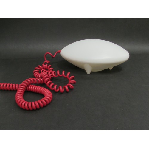 9352 - A K & M Hagberg UFO lamp1990's, Ikea mark to base. 27cm x 20cm (Collectors Electrical Item, See Info... 