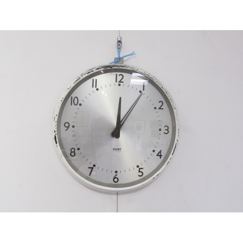 9273 - A Gent electric wall clock,  35.5cm diameter   (E) £15-30