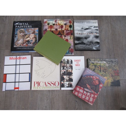 9463 - Nine art books relating to early 20th Century painters and photographers including Matisse, Henri Ro... 