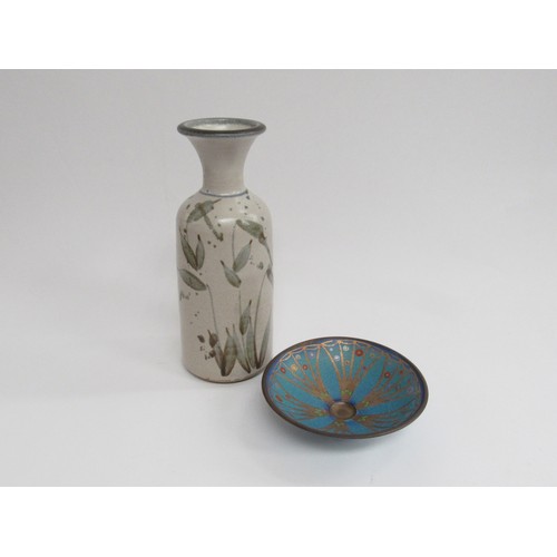 9109 - A Simon Rich studio pottery vase for Narbeth Pottery (Simon trained with Alan Caiger-Smith at Alderm... 