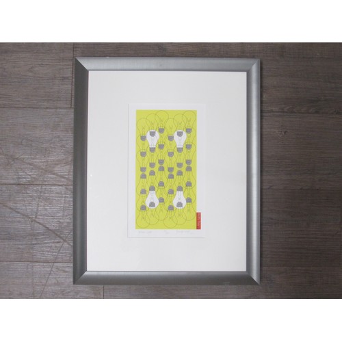 9377 - JENNIFER WEST (XX/XXI) A framed limited edition art print 'Yellow Light', signed and titled and numb... 