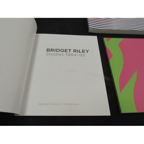 9435 - A collection of five Bridget Riley art exhibition catalogues