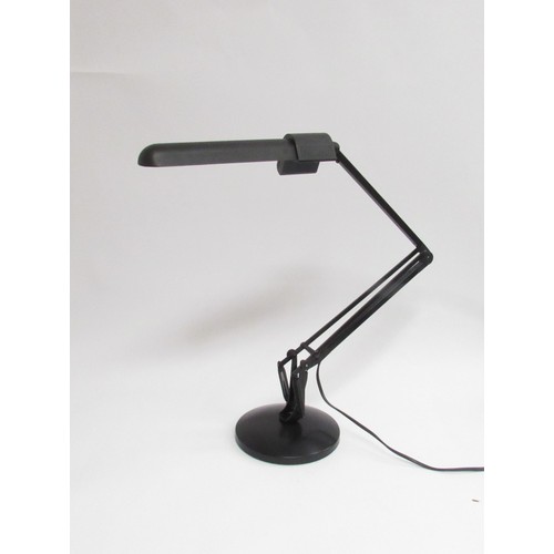 9331 - A vintage genuine Anglepoise Ltd lamp in black, model 90PL, draughtsman office lamp (Collectors Elec... 