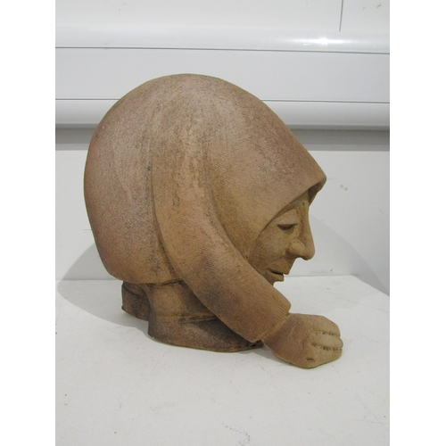 8087 - JULIET DYER (1933-2015): A studio pottery figure titled 