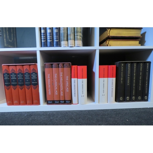 1286 - Folio Society, three boxed sets on ancient Greece  and Rome, Classics etc., plus 