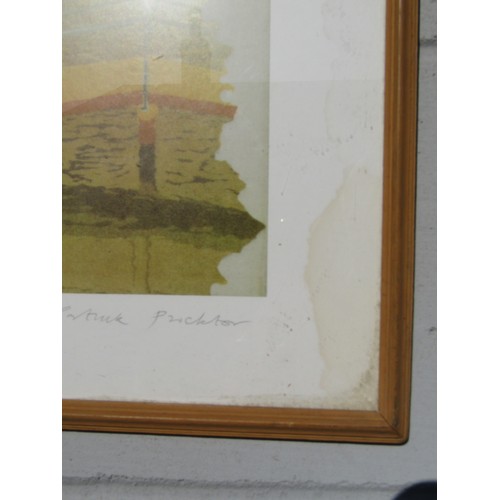 8089 - A framed and glazed print after Patrick Proctor RA (1936-2003) 'A Chinese Journey'. Signed in the pr... 