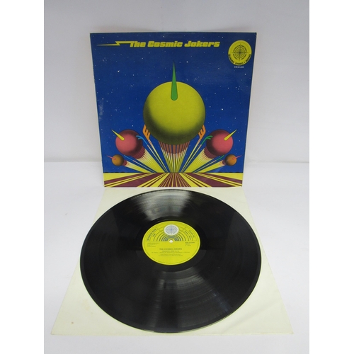 8026 - THE COSMIC JOKERS: 'The Cosmic Jokers' quadrophonic LP, original German press with three dots around... 