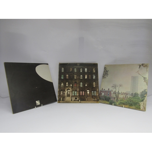 8055 - LED ZEPPELIN: Three LP's to include 'Led Zeppelin II' K40037, repress (vinyl and sleeve VG), 'Physic... 