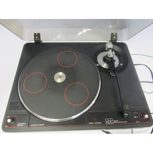 8455 - An ADC (Audio Dynamics Corporation) 1600 DD direct drive turntable