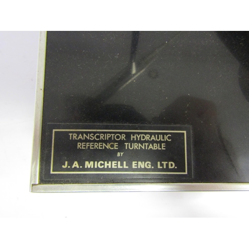 8461 - A J.A. Michell Eng. Ltd Transcriptor Hydraulic Reference Turntable with SME 3009 tonearm, Sure V15 T... 