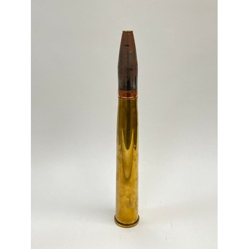 9003 - A 1942 Bofors shell case with head, 40mm