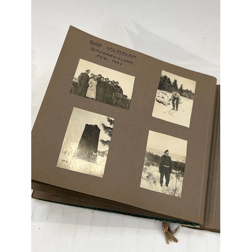 9148 - A B.A.O.R. (British Army of the Rhine) photo album covering period October 1946 - October 1947, appr... 