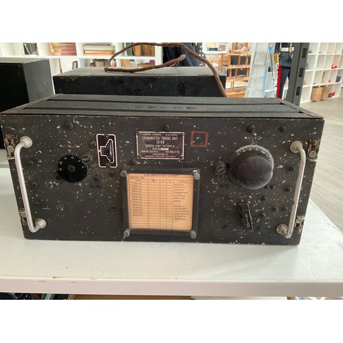 9382 - A US Army Signal Corps Transmitter Tuning Unit TU-9-B, General Electric Co