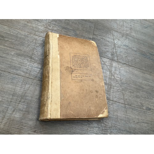 9288 - A 1950's British Royal Navy Midshipman's Journal Lt, Bolam with extensive entries, including the cra... 