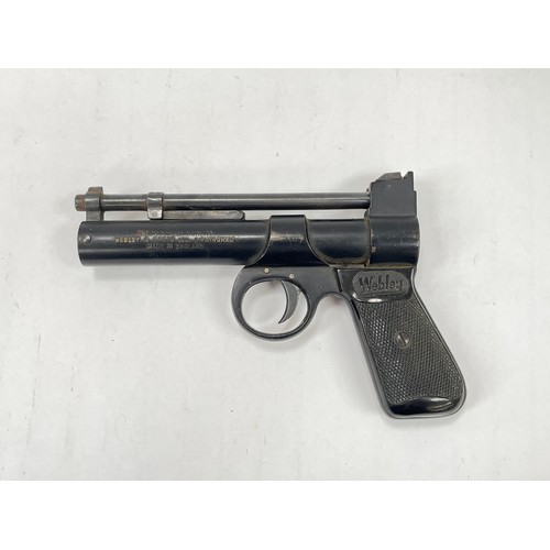 9240 - A Webley Junior .177 air pistol. AIR WEAPON: BUYER MUST BE 18+ YEARS OLD