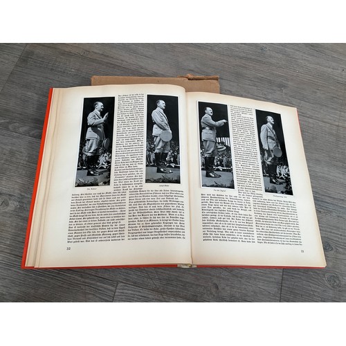 9294 - An original German 1936 'Adolf Hitler - Pictures from the life of the Fuhrer' with photo cards