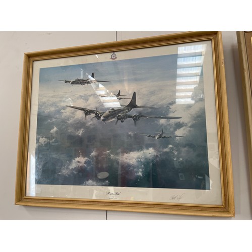 9303 - A signed print “The Lancaster VCs” after Robert Taylor, signed by Norman Jackson VC and Bill Reid VC... 