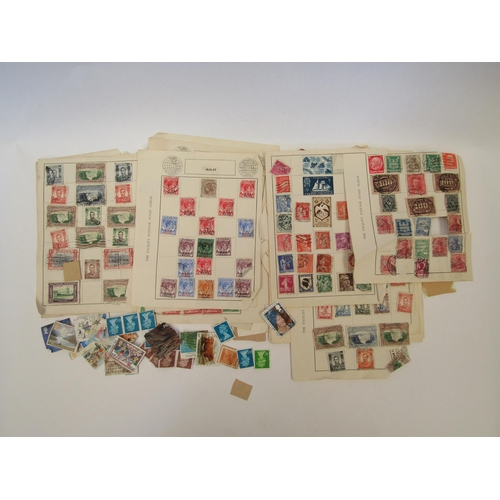 1358 - A small quantity of worldwide vintage stamps