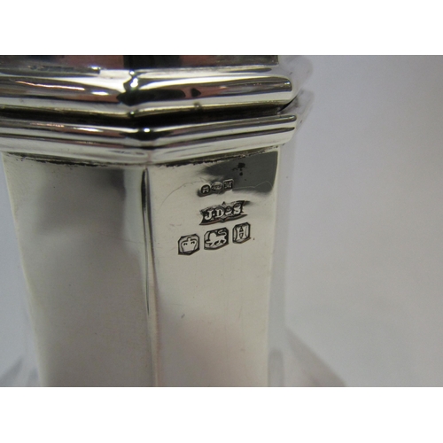 1406 - A silver sugar sifter, James Dixon & Sons, Sheffield 1950, 140g, 19cm high