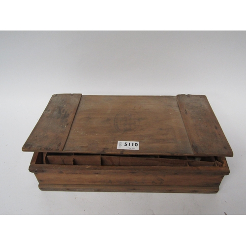 5110 - A fitted pine egg box