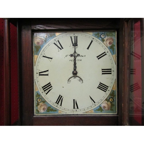 4135 - A William Matthews of Penrith Georgian 30 hour longcase clock with pendulum and weight   (E) £60-80