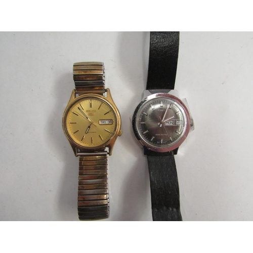 4356 - Two vintage wristwatches, Timex and Seiko Automatic (2)