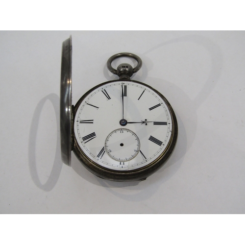 6003 - Two silver Chester cased pocket watches, one by William. H. Orme, Liverpool 1887 and Joshuar Wilkins... 