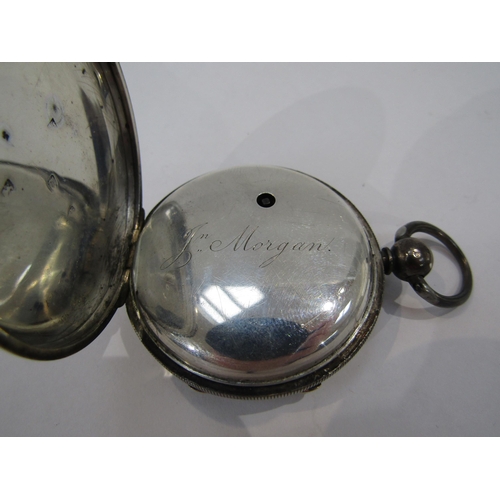 6003 - Two silver Chester cased pocket watches, one by William. H. Orme, Liverpool 1887 and Joshuar Wilkins... 