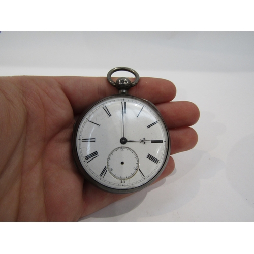 6003 - Two silver Chester cased pocket watches, one by William. H. Orme, Liverpool 1887 and Joshuar Wilkins... 