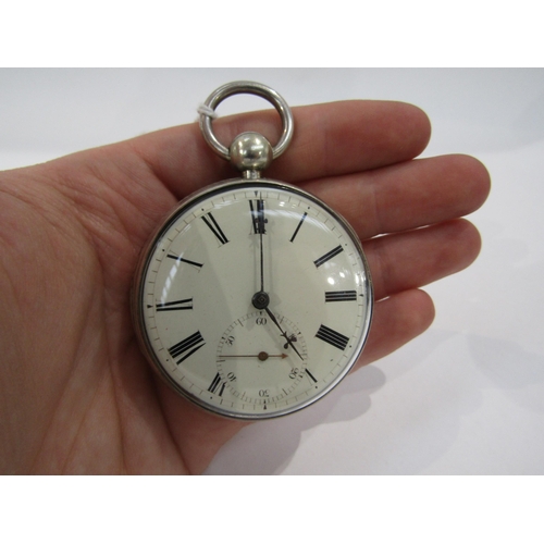 6004 - A Chester silver cased fusee movement pocket watch dating to 1819