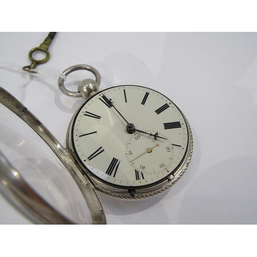 6004 - A Chester silver cased fusee movement pocket watch dating to 1819