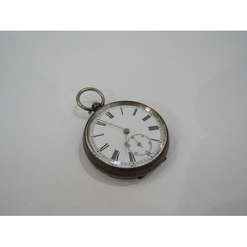 6005 - Three 19th Century silver pocket watches, various makers