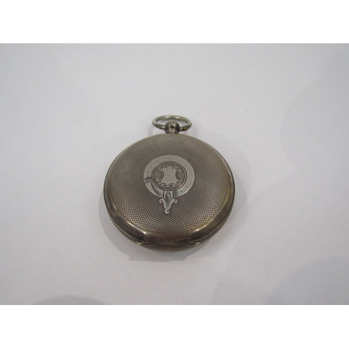 6005 - Three 19th Century silver pocket watches, various makers