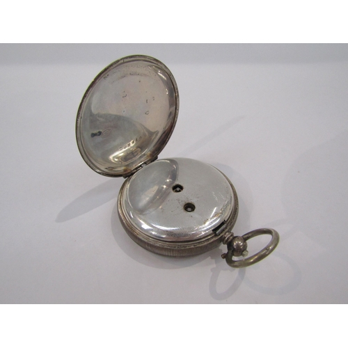 6005 - Three 19th Century silver pocket watches, various makers