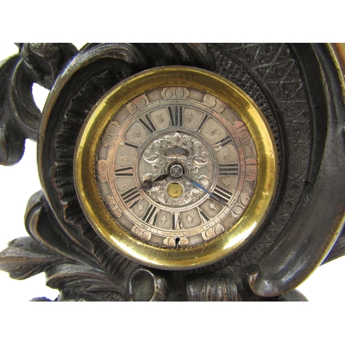 6019 - Circa 1690-1710 Century Fusee pocket watch with date mechanism, signed Peter Vitu, London, on dial a... 