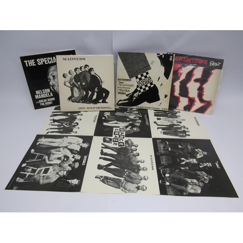 8221 - Three UK Ska LP's to include 'Dance Craze' soundtrack with poster (2-Tone CHR TT 5004), MADNESS: One... 