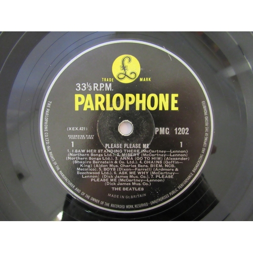 8052 - THE BEATLES: A collection of LP's to include 'Please Please Me' early mono repress (PMC 1202), 'With... 