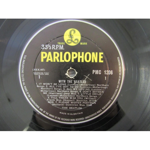 8052 - THE BEATLES: A collection of LP's to include 'Please Please Me' early mono repress (PMC 1202), 'With... 