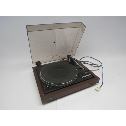 8458 - A Dual CS505-2 belt drive turntable with Nagaoka MP-11 cartridge, boxed