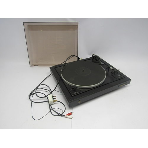 8456 - A Dual CS505-4 belt drive turntable with Dual ULM68E cartridge, no lid hinges