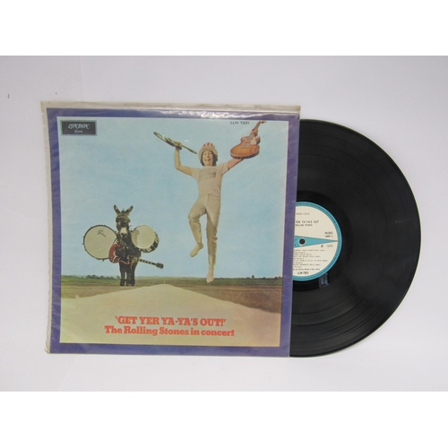 8234 - THE ROLLING STONES: 'Get Yer Ya-Ya's Out' LP, 1970 Brazilian mono first pressing (LLN-7201, vinyl G+... 