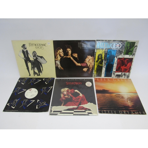 8209 - FLEETWOOD MAC: 'Rumours' LP (K56344, vinyl VG, sleeve VG+), 'Mirage' LP (K 56952, vinyl and sleeve V... 