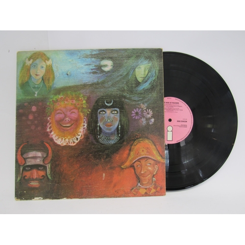 8224 - KING CRIMSON: 'In The Wake Of Poseidon' LP, first UK pressing with Island pink 